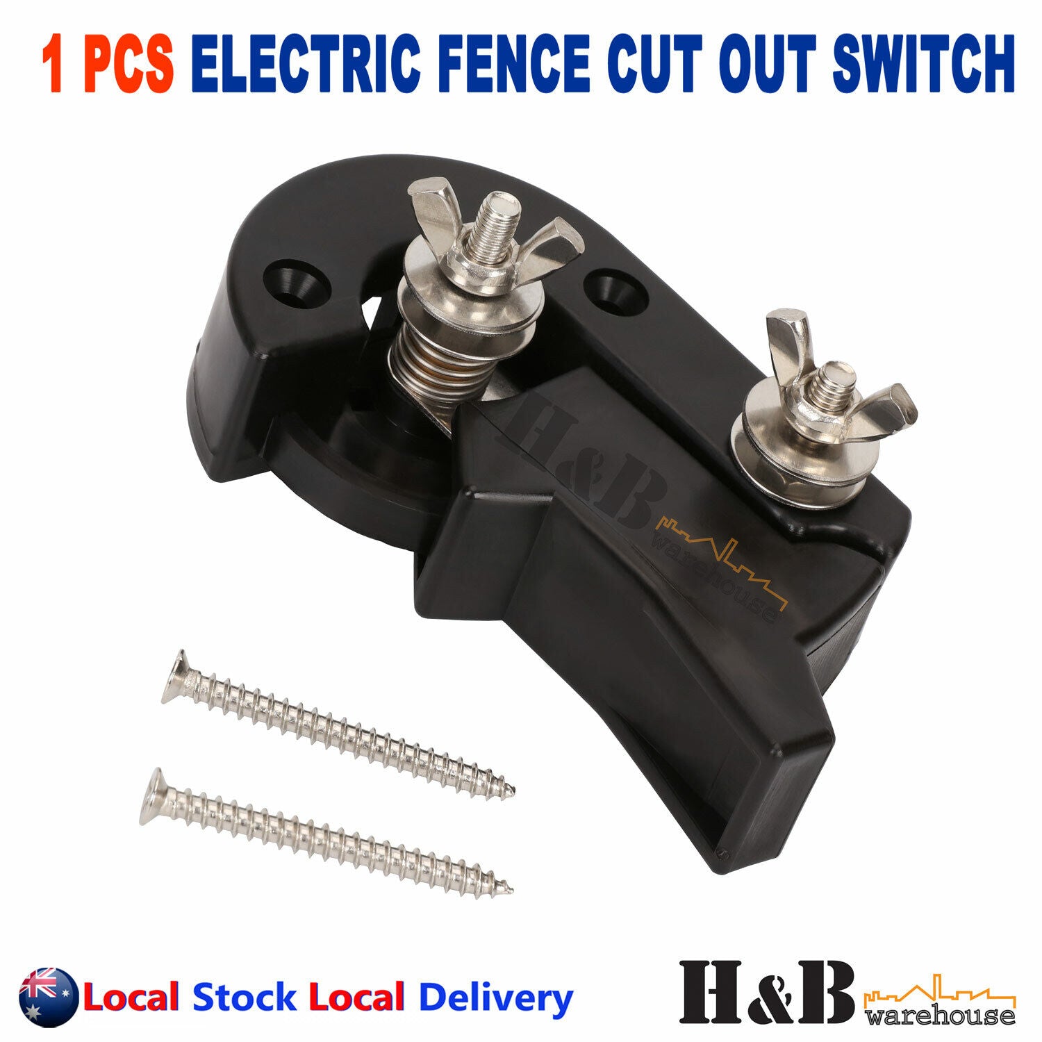 1X Electric Fence Cut Out Switch Insulator On off Fence Wire Energiser ...
