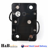 2x140AMP Circuit Breaker Dual Battery IP67 Waterproof 12V 24V Fuse Manual Reset