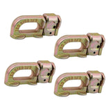 4X Anchor Track Double Stud Fitting Lashing Tie Down point BS 6000 lbs / 2750 kg