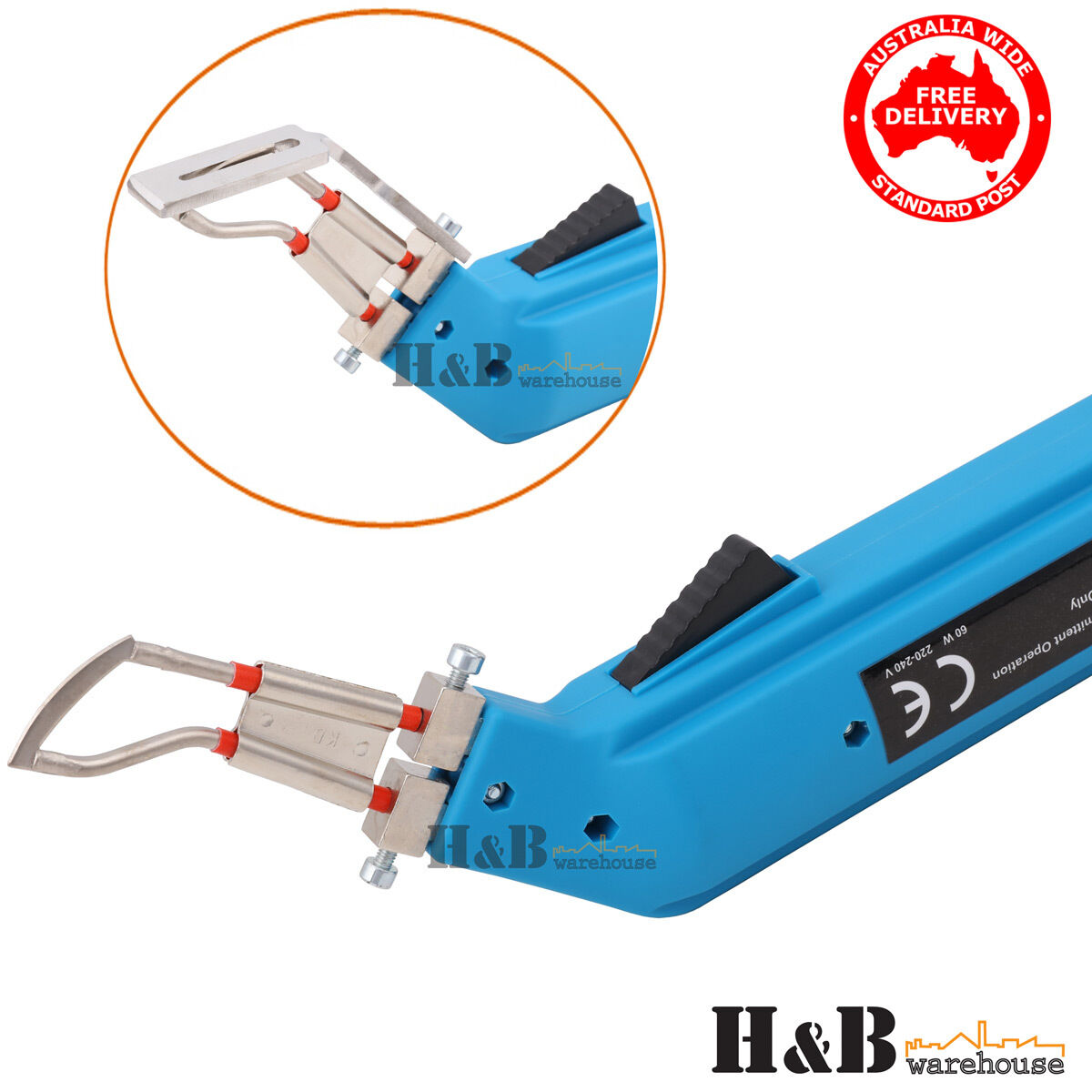Hot Knife Rope Cutter Banner Webbing Cutting Spare Blades Electrical Marine Rope
