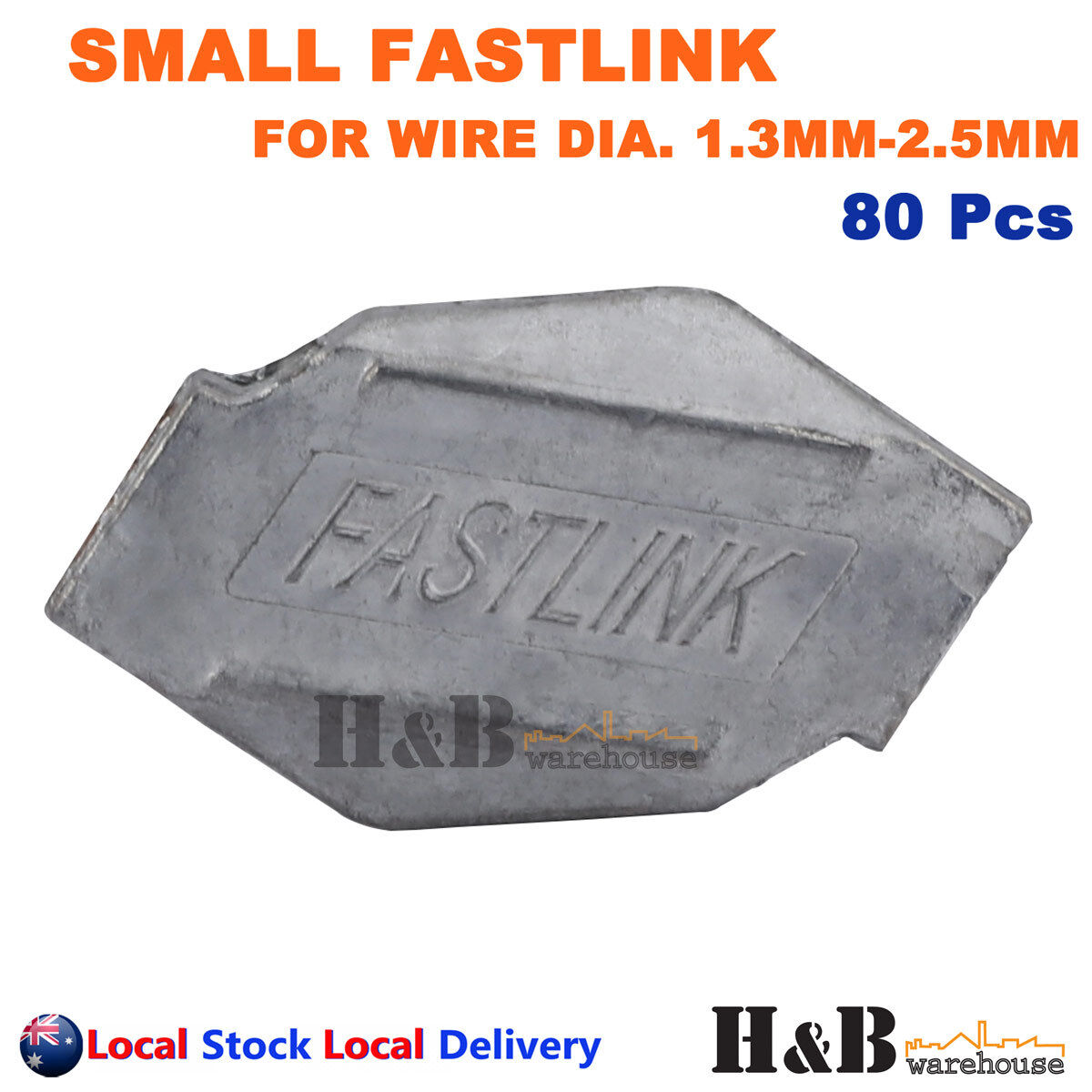 80X Small Fastlink Wire Joiners Fence Fencing Joiner Gripple Tensionin