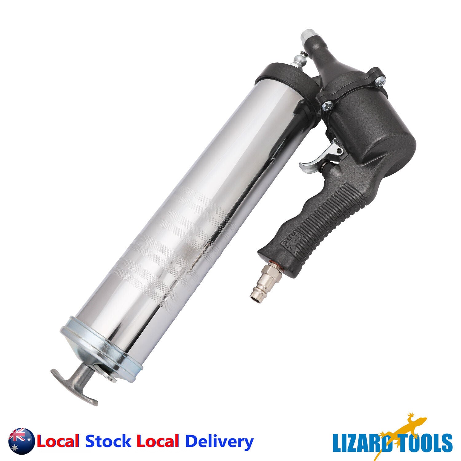 APT Taiwan Air Grease Gun pneumatic Trigger Continuous Shot 16oz 3 way Load