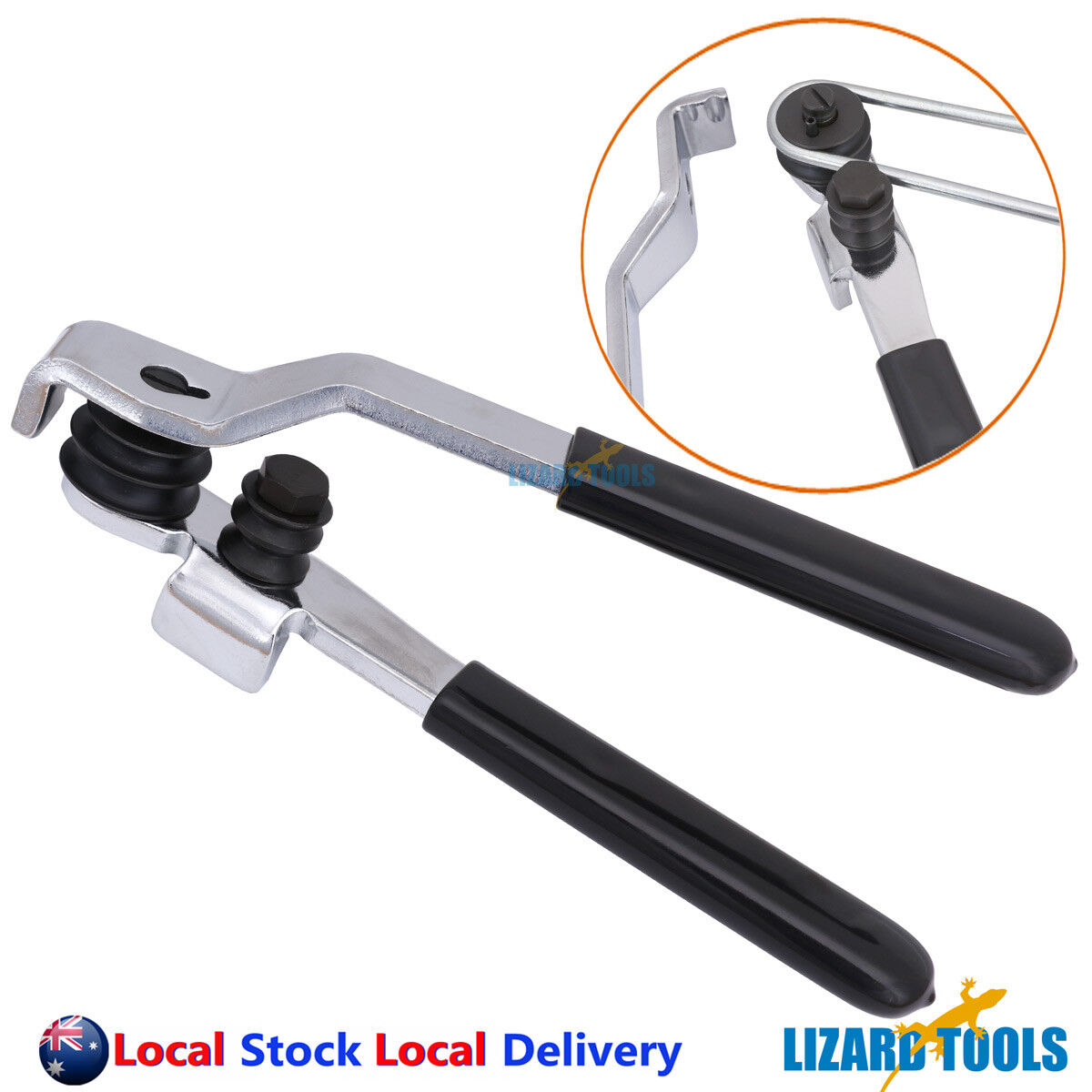 Pro Brake Line Pipe Tube Bender Pliers Rolling 3/16 1/4 Bundy Stainles H&B Warehouse